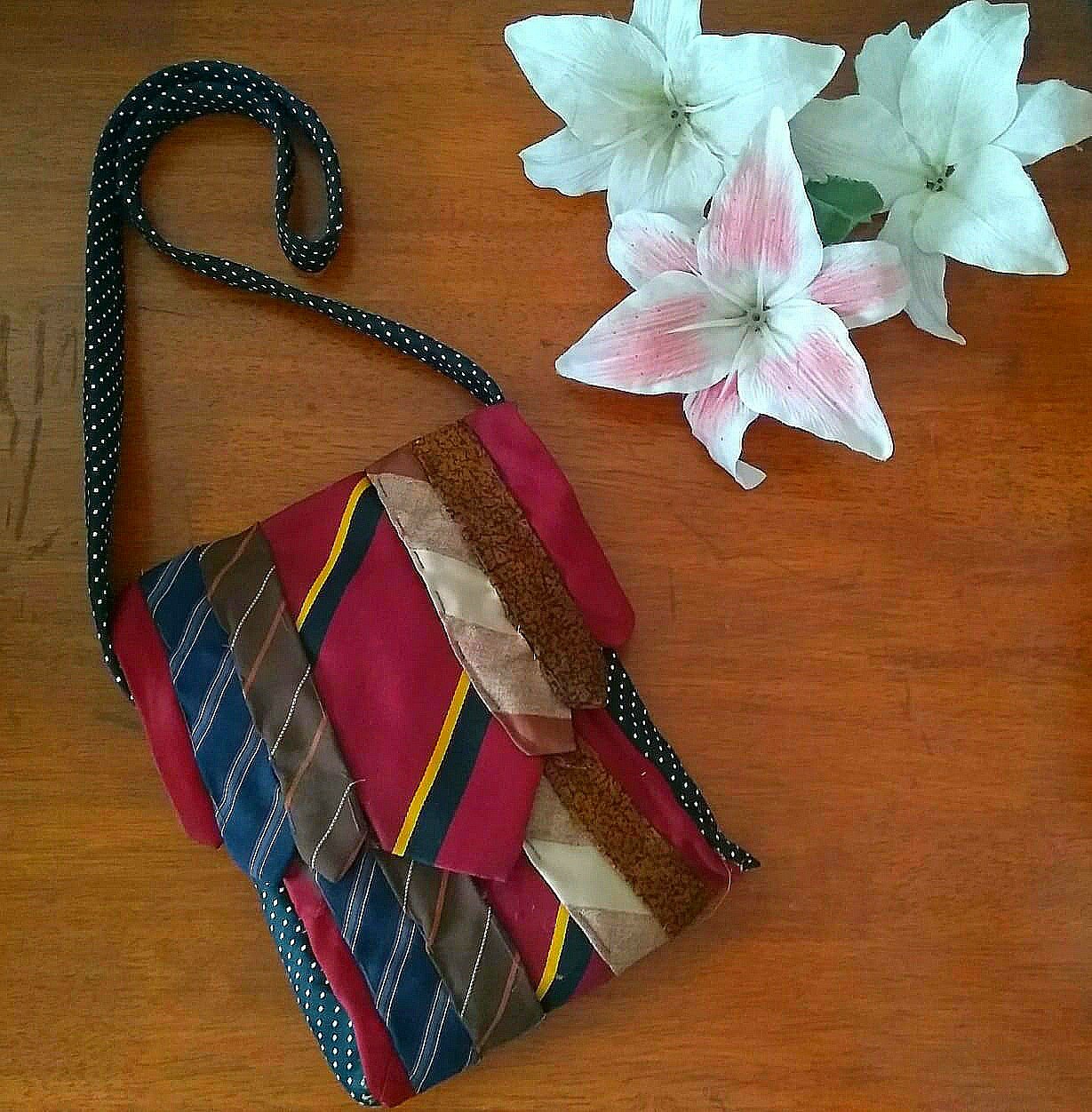 A pick from past (TIE SLING BAG) » Crochet Krafts