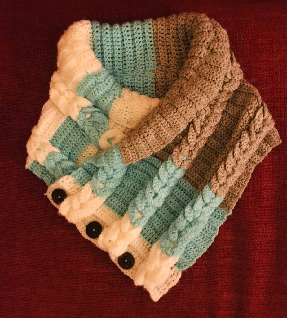  Crochet Infinity Scarf